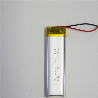 Batterie au lithium-ion polymère 3,7 V 280 mAh