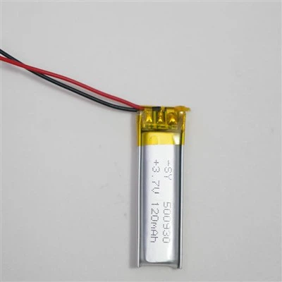 Batterie lithium-ion polymère 3,7 V 120 mah